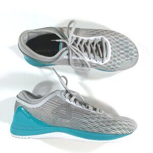 Reebok Crossfit Nano 8.0 Cross Trainers Womens Size 11 Gray Teal CN1042